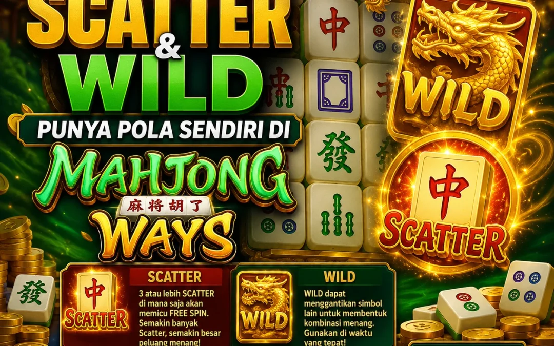 CUAN128: Scatter & Wild Punya Pola Sendiri di Mahjong Ways 2? Kenali Cara Kerja dan Faktanya